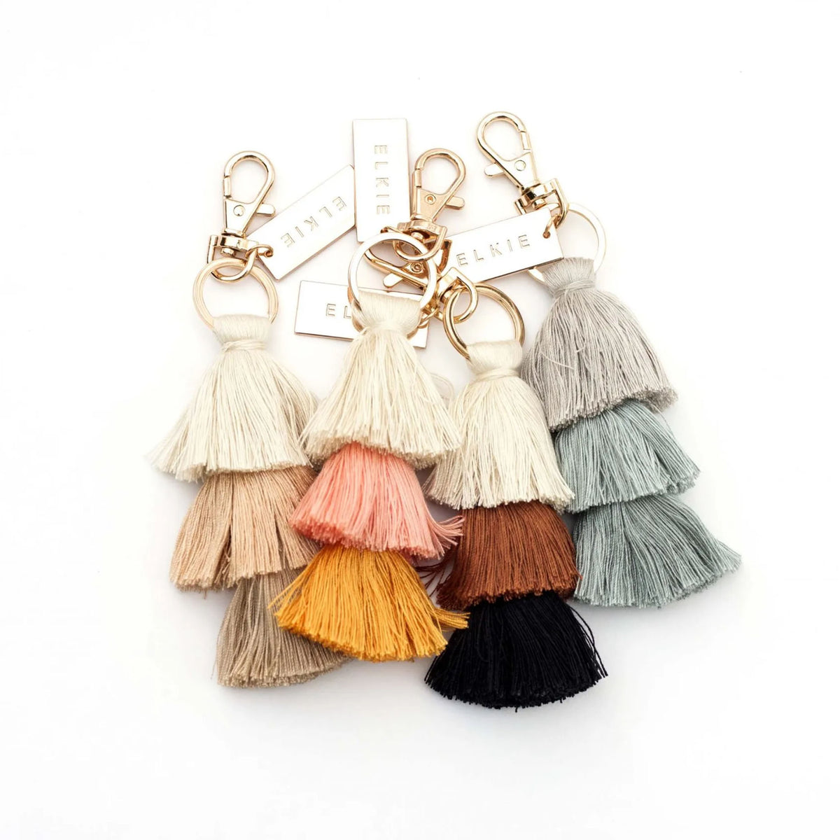 Elkie & Co. Boho Tassel with Charm