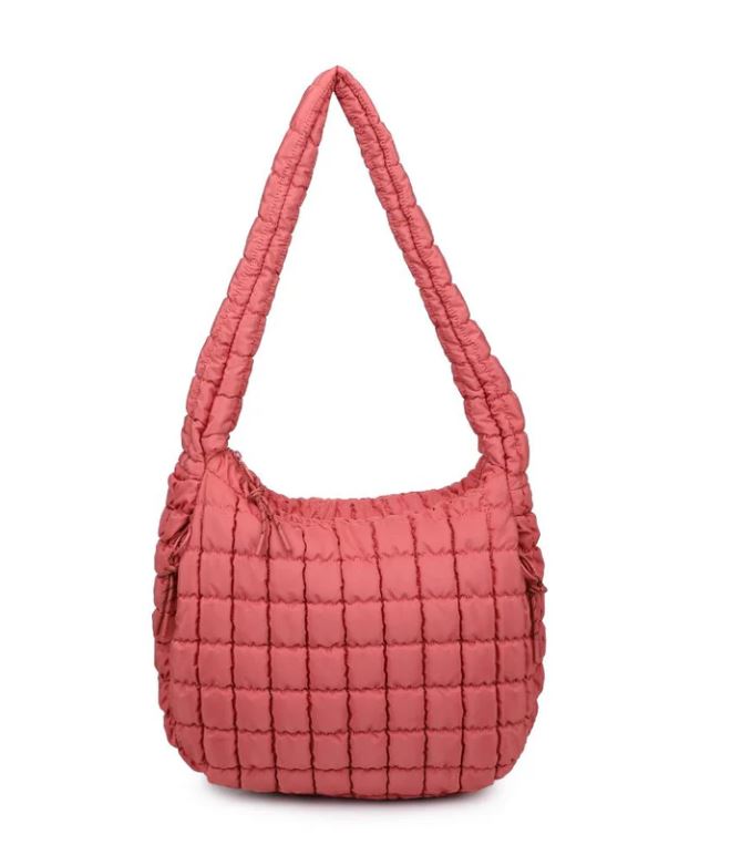 Quilted Hobo Bag