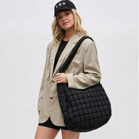 Quilted Hobo Bag