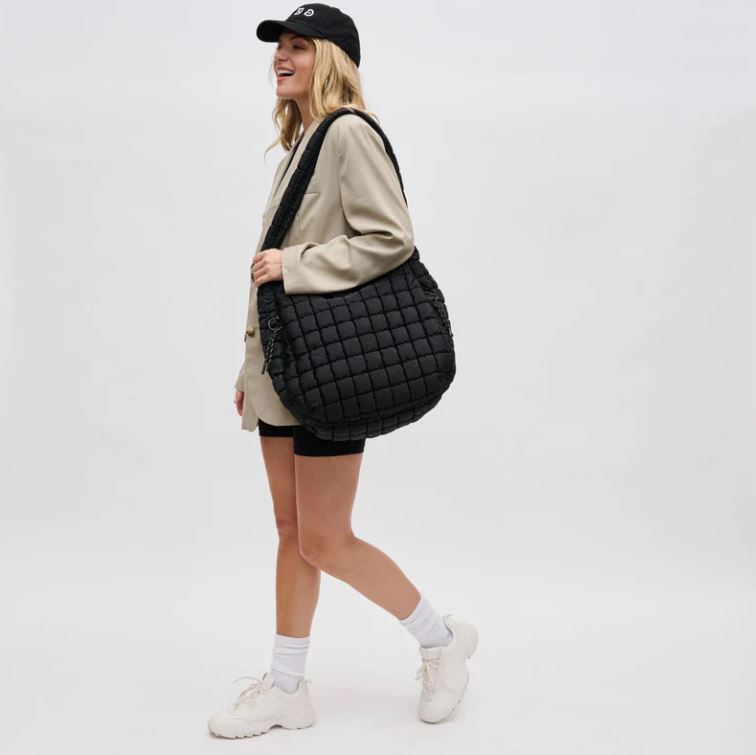 Quilted Hobo Bag