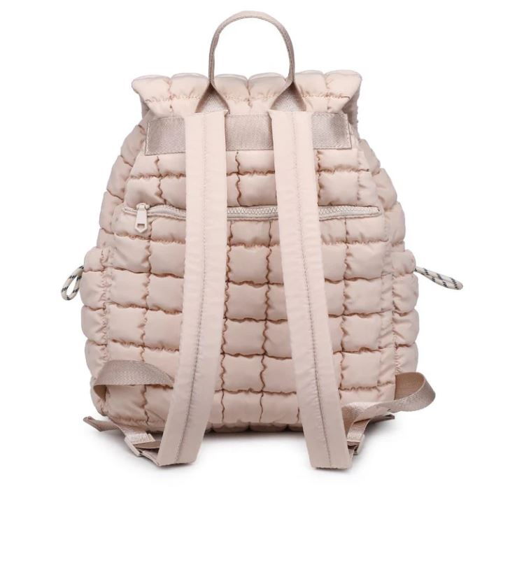 Quilted Washable Backpack