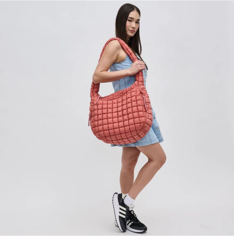 Quilted Hobo Bag