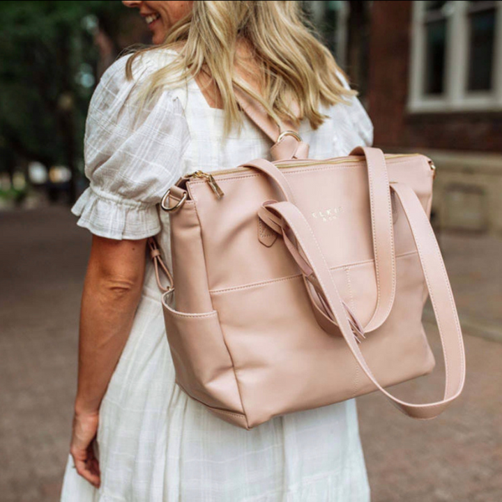 purse backpack pink