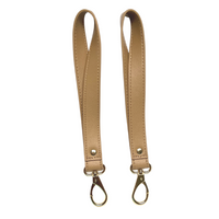 Elkie Co Microfiber Leather Tan Stroller straps